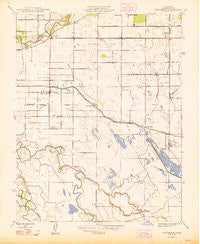 Stevinson California Historical topographic map, 1:24000 scale, 7.5 X 7.5 Minute, Year 1948