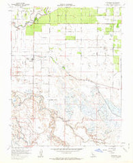 Stevinson California Historical topographic map, 1:24000 scale, 7.5 X 7.5 Minute, Year 1961