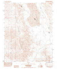 Stewart Valley California Historical topographic map, 1:24000 scale, 7.5 X 7.5 Minute, Year 1984