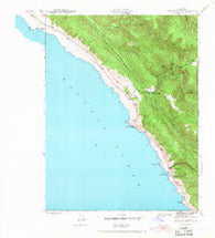 Stewarts Point California Historical topographic map, 1:24000 scale, 7.5 X 7.5 Minute, Year 1943