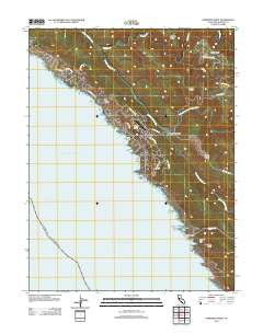 Stewarts Point California Historical topographic map, 1:24000 scale, 7.5 X 7.5 Minute, Year 2012