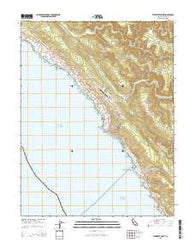 Stewarts Point California Current topographic map, 1:24000 scale, 7.5 X 7.5 Minute, Year 2015