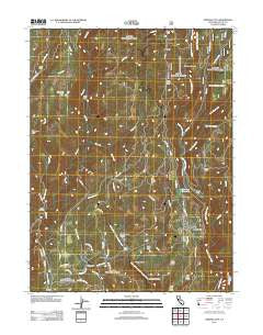 Stirling City California Historical topographic map, 1:24000 scale, 7.5 X 7.5 Minute, Year 2012