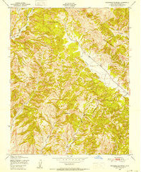 Stockdale Mountain California Historical topographic map, 1:24000 scale, 7.5 X 7.5 Minute, Year 1948