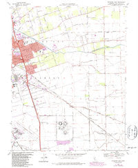 Stockton East California Historical topographic map, 1:24000 scale, 7.5 X 7.5 Minute, Year 1968
