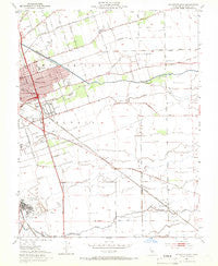 Stockton East California Historical topographic map, 1:24000 scale, 7.5 X 7.5 Minute, Year 1952