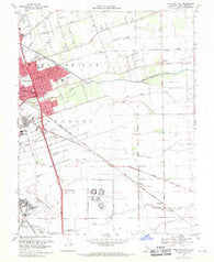 Stockton East California Historical topographic map, 1:24000 scale, 7.5 X 7.5 Minute, Year 1968