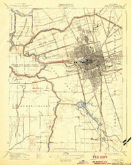 Stockton California Historical topographic map, 1:31680 scale, 7.5 X 7.5 Minute, Year 1913