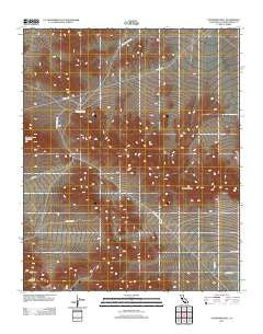 Stoddard Well California Historical topographic map, 1:24000 scale, 7.5 X 7.5 Minute, Year 2012