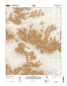 Stoddard Well California Current topographic map, 1:24000 scale, 7.5 X 7.5 Minute, Year 2015