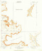 Stokes Mountain California Historical topographic map, 1:24000 scale, 7.5 X 7.5 Minute, Year 1921
