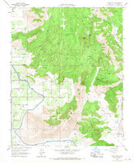Stokes Mtn. California Historical topographic map, 1:24000 scale, 7.5 X 7.5 Minute, Year 1966