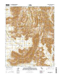 Stokes Mountain California Current topographic map, 1:24000 scale, 7.5 X 7.5 Minute, Year 2015