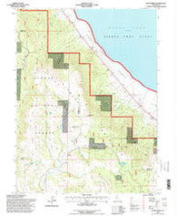 Stony Ridge California Historical topographic map, 1:24000 scale, 7.5 X 7.5 Minute, Year 1994