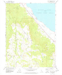 Stony Ridge California Historical topographic map, 1:24000 scale, 7.5 X 7.5 Minute, Year 1978