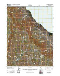 Stony Ridge California Historical topographic map, 1:24000 scale, 7.5 X 7.5 Minute, Year 2012