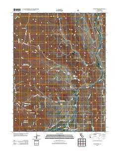 Stonyford California Historical topographic map, 1:24000 scale, 7.5 X 7.5 Minute, Year 2012
