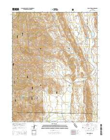 Stonyford California Current topographic map, 1:24000 scale, 7.5 X 7.5 Minute, Year 2015