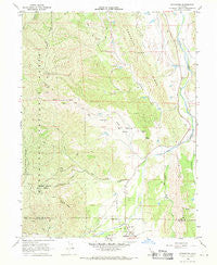 Stonyford California Historical topographic map, 1:24000 scale, 7.5 X 7.5 Minute, Year 1968