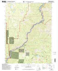 Storrie California Historical topographic map, 1:24000 scale, 7.5 X 7.5 Minute, Year 1994