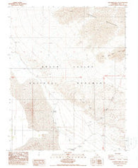 Stovepipe Wells NE California Historical topographic map, 1:24000 scale, 7.5 X 7.5 Minute, Year 1988