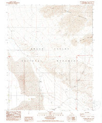 Stovepipe Wells NE California Historical topographic map, 1:24000 scale, 7.5 X 7.5 Minute, Year 1988