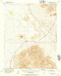 Stovepipe Wells California Historical topographic map, 1:62500 scale, 15 X 15 Minute, Year 1952