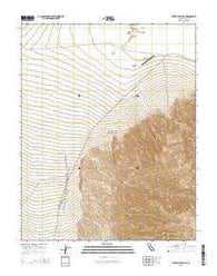 Stovepipe Wells California Current topographic map, 1:24000 scale, 7.5 X 7.5 Minute, Year 2015