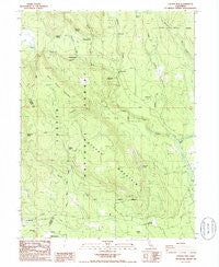 Stover Mountain California Historical topographic map, 1:24000 scale, 7.5 X 7.5 Minute, Year 1985