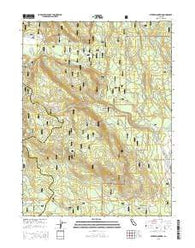 Stover Mountain California Current topographic map, 1:24000 scale, 7.5 X 7.5 Minute, Year 2015