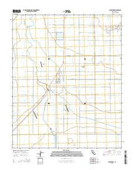 Stratford California Current topographic map, 1:24000 scale, 7.5 X 7.5 Minute, Year 2015