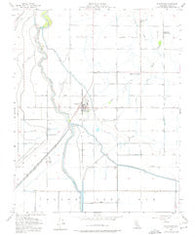 Stratford California Historical topographic map, 1:24000 scale, 7.5 X 7.5 Minute, Year 1954