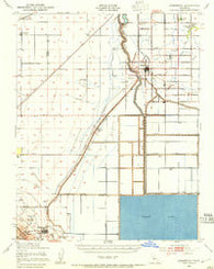 Stratford California Historical topographic map, 1:62500 scale, 15 X 15 Minute, Year 1940