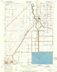 Stratford California Historical topographic map, 1:62500 scale, 15 X 15 Minute, Year 1940