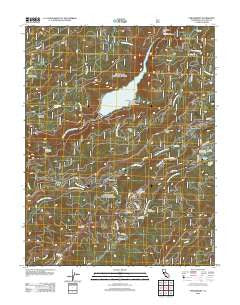 Strawberry California Historical topographic map, 1:24000 scale, 7.5 X 7.5 Minute, Year 2012