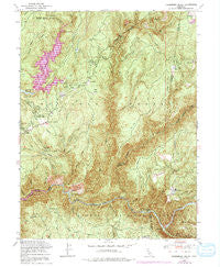 Strawberry Valley California Historical topographic map, 1:24000 scale, 7.5 X 7.5 Minute, Year 1948