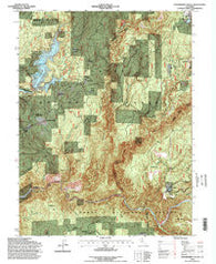 Strawberry Valley California Historical topographic map, 1:24000 scale, 7.5 X 7.5 Minute, Year 1994