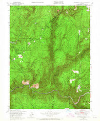 Strawberry Valley California Historical topographic map, 1:24000 scale, 7.5 X 7.5 Minute, Year 1948