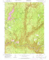Strawberry Valley California Historical topographic map, 1:24000 scale, 7.5 X 7.5 Minute, Year 1948