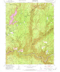 Strawberry Valley California Historical topographic map, 1:24000 scale, 7.5 X 7.5 Minute, Year 1948