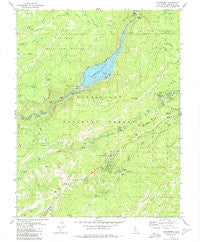 Strawberry California Historical topographic map, 1:24000 scale, 7.5 X 7.5 Minute, Year 1979