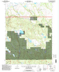 Straylor Lake California Historical topographic map, 1:24000 scale, 7.5 X 7.5 Minute, Year 1995