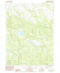 Straylor Lake California Historical topographic map, 1:24000 scale, 7.5 X 7.5 Minute, Year 1983
