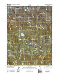 Straylor Lake California Historical topographic map, 1:24000 scale, 7.5 X 7.5 Minute, Year 2012