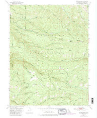 Stump Spring California Historical topographic map, 1:24000 scale, 7.5 X 7.5 Minute, Year 1951