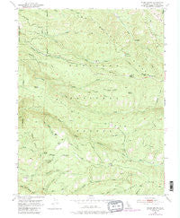 Stump Spring California Historical topographic map, 1:24000 scale, 7.5 X 7.5 Minute, Year 1951