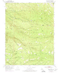 Stump Spring California Historical topographic map, 1:24000 scale, 7.5 X 7.5 Minute, Year 1951
