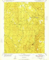 Stumpfield Mountain California Historical topographic map, 1:24000 scale, 7.5 X 7.5 Minute, Year 1948