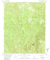 Stumpfield Mtn. California Historical topographic map, 1:24000 scale, 7.5 X 7.5 Minute, Year 1947