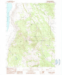 Sugar Hill California Historical topographic map, 1:24000 scale, 7.5 X 7.5 Minute, Year 1990